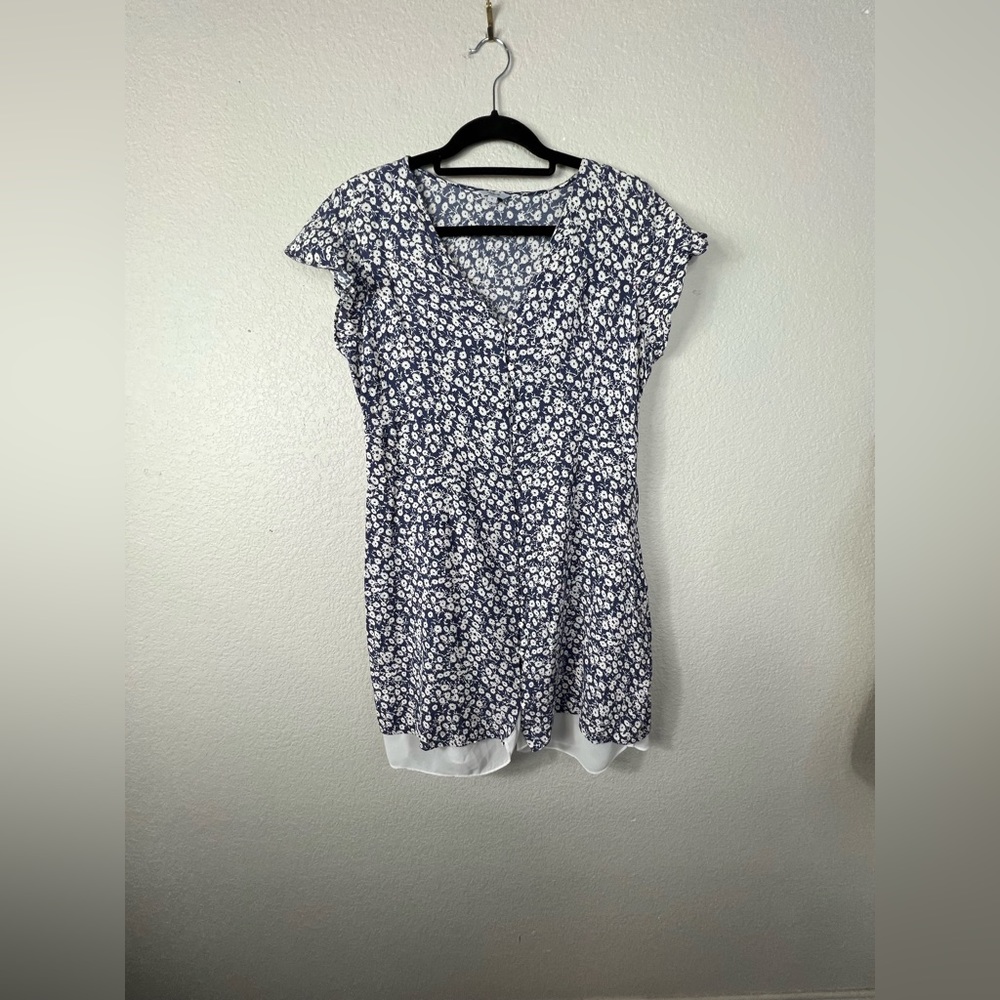 Rails Helena Dress Navy Camelia Large Floral 857